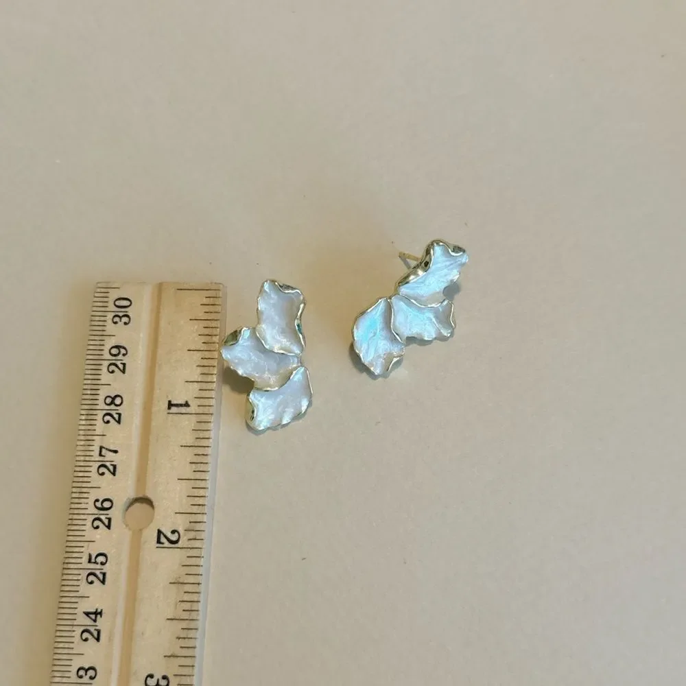 Anthropologie white enamel